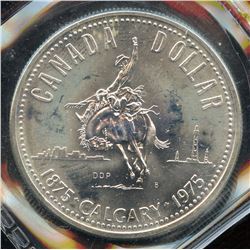 1975 Silver Dollar - Doubled 1975