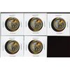 Image 1 : 2019 Canada Equality LGBTQ Hand Coloured Enameled - Lot of 5
