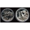 Image 1 : RCM Lot of 2 2014 Fine Silver coins