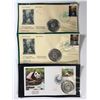 Image 1 : Eaton's 1 oz. Silver Coins & First Day of Issue - Lot of 3
