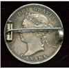 Image 2 : 1900 Enameled Victoria Twenty Five Cents