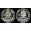 Image 1 : Roger Clemens Boston Red Sox Cy Young Award Fine Silver Round - Lot of 2