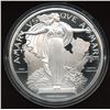 Image 1 : 1927 Diamond Jubilee Confederation Medal Re-strike - 10 oz. Pure Silver
