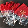 Image 2 : RCM lot of 5 special 2004P "moose" quarters (25-cents).