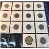 Image 2 : RCM lot of 13 colour/painted quarters (25-cents) + 1 special Loonie, individual pieces only (2007-20