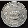 Image 2 : 1815 Benedetto Pistrucci's Waterloo Sterling Silver Medal (John Pinches Ltd.)