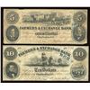 Image 1 : 1853 $5 & $10 The Farmers' & Exchange Bank of Charleston