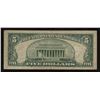 Image 2 : 1950 United States of America $5 - Signed by Golfer Arnold Palmer
