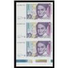 Image 1 : BDR 2013 Euro Specimen & Uncut Sheet of 3 Notes - Germany