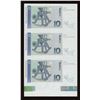 Image 2 : BDR 2013 Euro Specimen & Uncut Sheet of 3 Notes - Germany