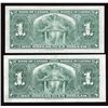 Image 2 : Bank of Canada $1, 1937 - Lot of 2