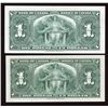 Image 2 : Bank of Canada $1, 1937 - Lot of 2