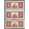 Image 2 : Bank of Canada $2, 1937 - Lot of 3