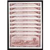 Image 2 : Bank of Canada $2, 1954 - Lot of 9 Consecutive Replacement Notes