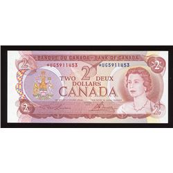 Bank of Canada $2, 1974 Replacement Note