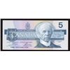 Image 2 : Bank of Canada $5, 1986 - Low Serial Number