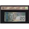 Image 2 : Bank of Canada $20, 2004 Changeover Note