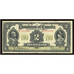 1914 Dominion of Canada $2