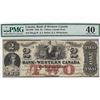 Image 1 : Bank of Western Canada $2, 1859