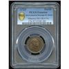 Image 1 : 1723 Hibernia DEI GRATIA Farthing U.S.A. Colonial copper coin
