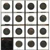 Image 2 : Group of 15 Irish pennies, tokens, and evasions.