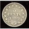 Image 1 : 1885 Newfoundland Five Cents