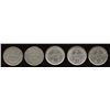 Image 1 : Newfoundland Five Cents - Lot of 5