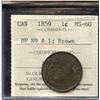 Image 2 : 1859 One Cent