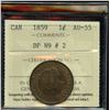 Image 2 : 1859 One Cent