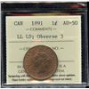 Image 2 : 1891 One Cent