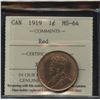 Image 2 : 1919 One Cent