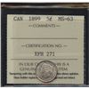 Image 2 : 1899 Five Cents
