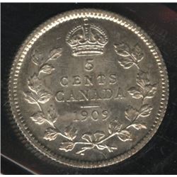 1909 Five Cents