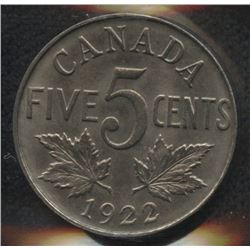 1922 Five Cents