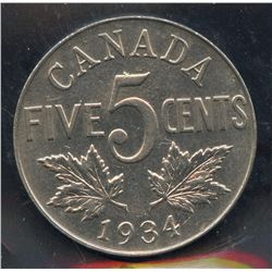 1934 Five Cents