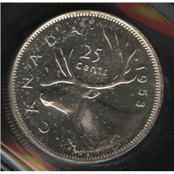 1953 Twenty-Five Cents
