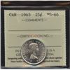 Image 2 : 1963 Twenty-Five Cents