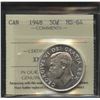 Image 2 : 1948 Fifty Cents