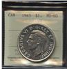Image 2 : 1945 Silver Dollar