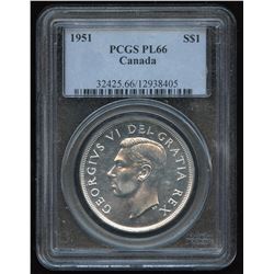 1951 Silver Dollar - Proof Like