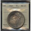 Image 2 : 1967 Silver Dollar