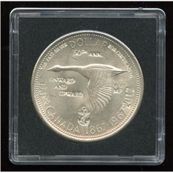 1967 Silver Dollar with Counterstrikes