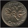 Image 1 : 1979 One Cent Struck on Barbados Ten Cent Planchet