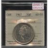 Image 1 : 1967 Fifty Cents Double Struck