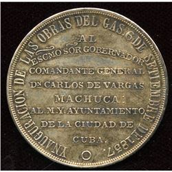 City Council of Cuba to Commanding General Don Carlos de Vargas Manchua