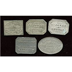 New Brunswick Communion Tokens