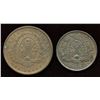 Image 1 : Two Habitant Tokens: Br. 521 & Br. 522.