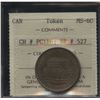 Image 2 : Br. 527, Province of Canada Half Penny, 1844