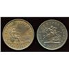 Image 1 : Two pennies: Br. 528 and Br. 719.