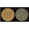Image 2 : Two pennies: Br. 528 and Br. 719.